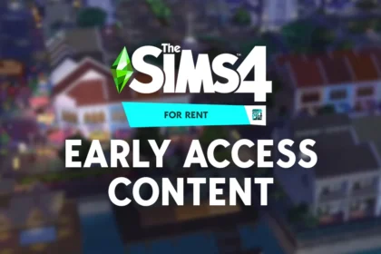 The Sims 4 For Rent' Early Access