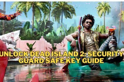 Dead Island 2 Security Guard Safe Key