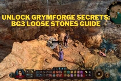 Loose stone grymforge bg3