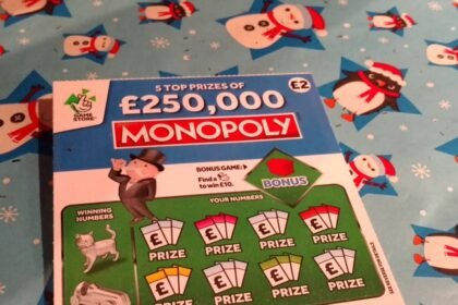 Santas Sprint Monopoly GO