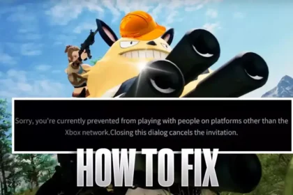 Palworld Prevented From Playing Multiplayer