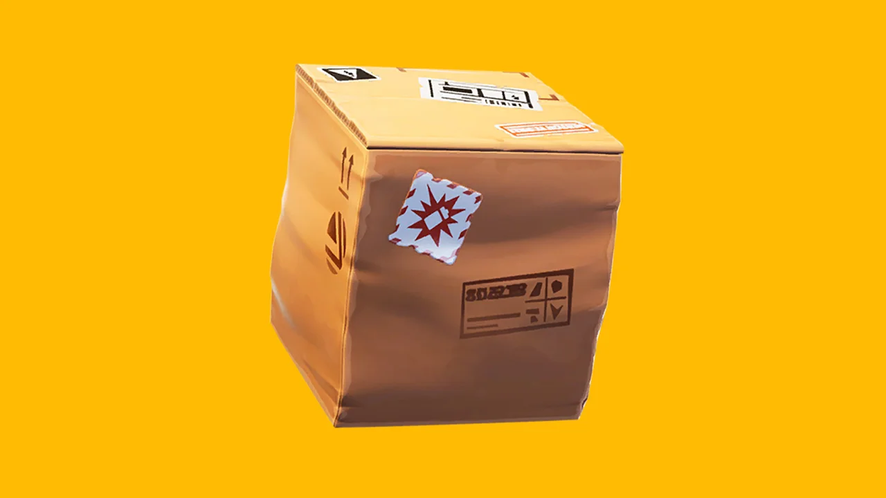 Fortnite Cardboard Box