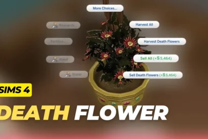 death flower sims 4