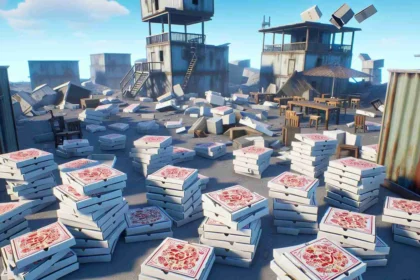 empty pizza boxes fortnite