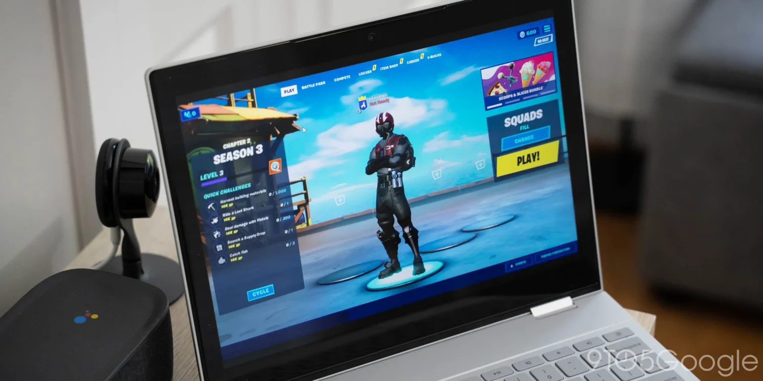 how to play fortnite on school chromebook