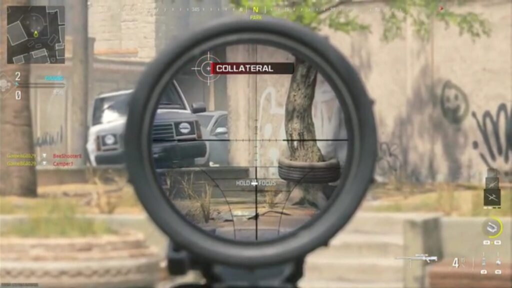 What is a Collateral Kill in MW3