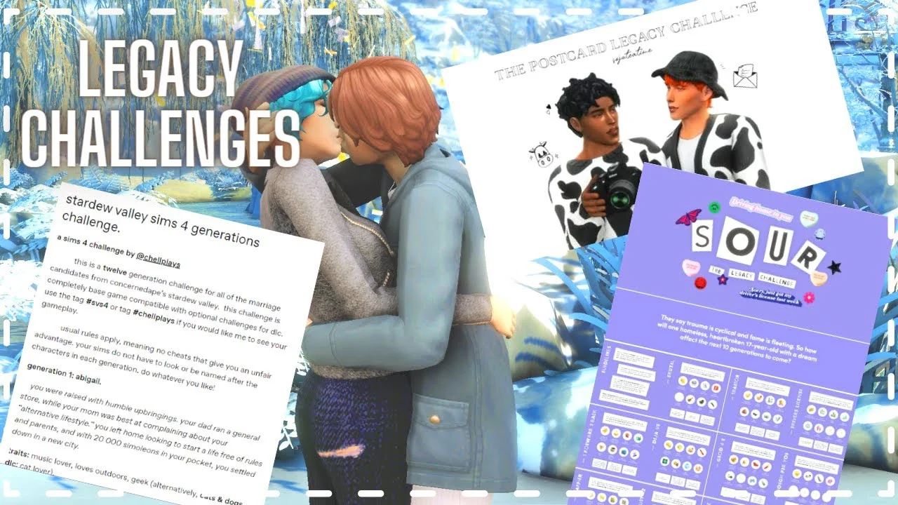 sims 4 legacy challenges