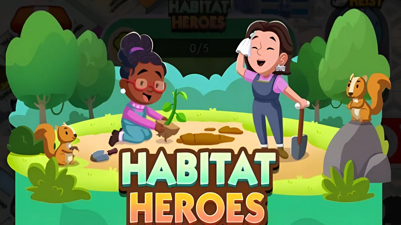 Habitat Heroes Monopoly GO
