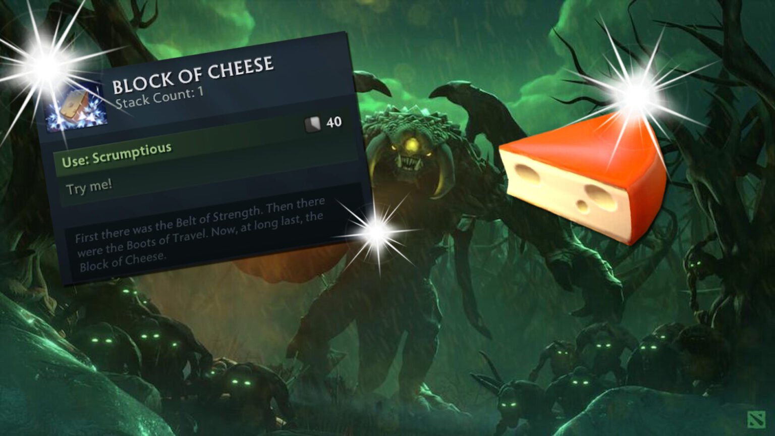 block of cheese dota 2
