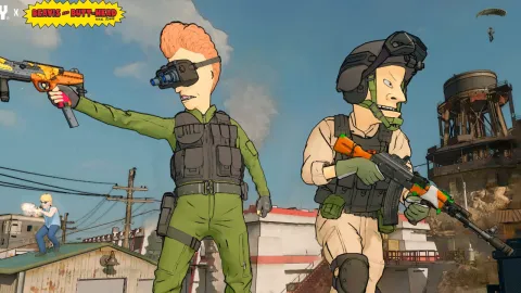 beavis and butthead collab with COD