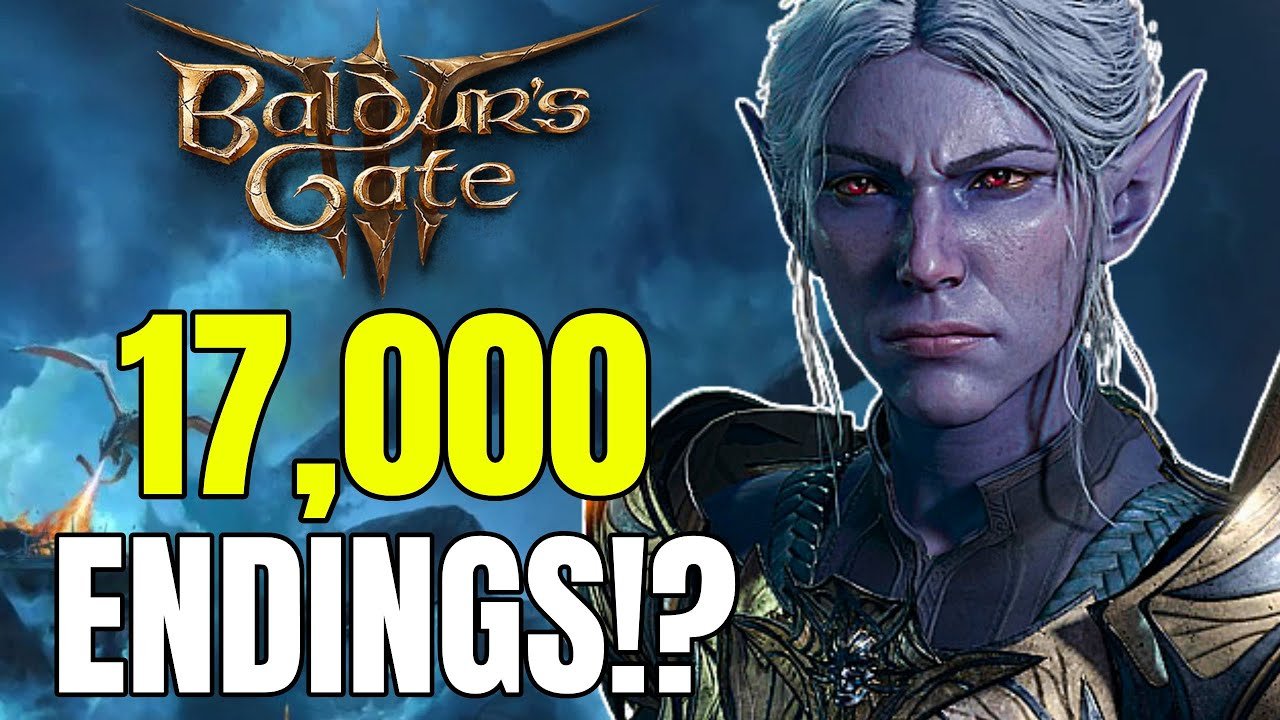 how many endings does baldur's gate 3 have