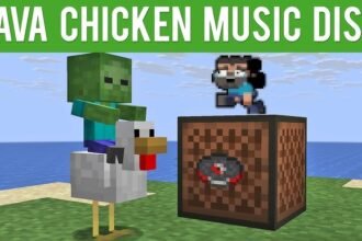 minecraft lava chicken disc