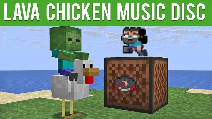 minecraft lava chicken disc