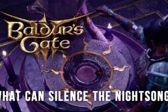 what can silence the nightsong in bg3