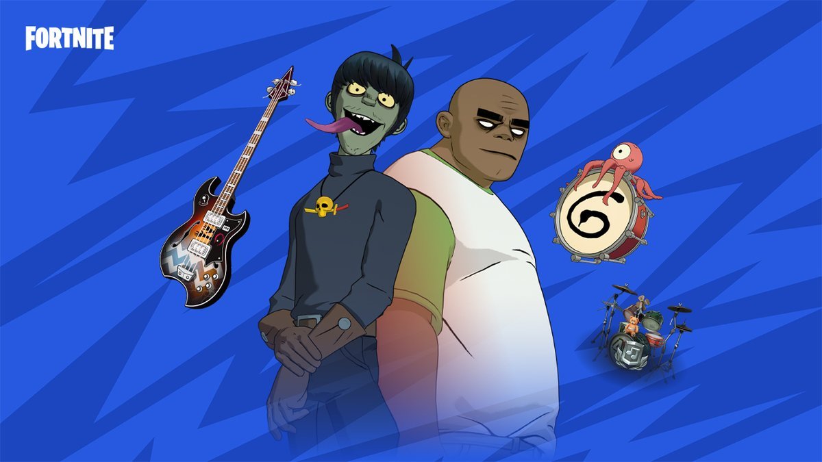 gorillaz fortnite