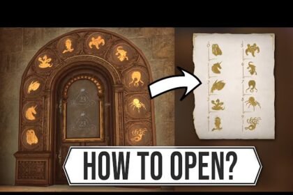 hogwarts legacy how to open puzzle doors