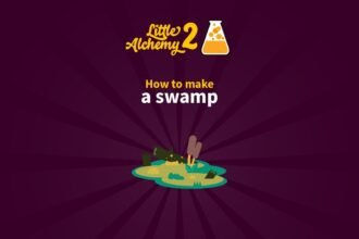 how to make swamp in little alchemy