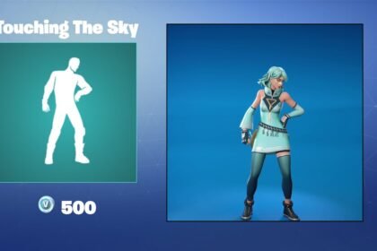 touching the sky fortnite