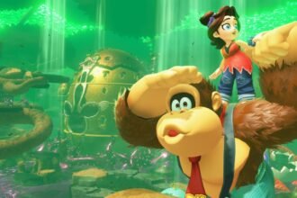why is pauline a kid in donkey kong bananza