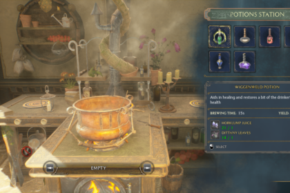 how to use potions in hogwarts legacy