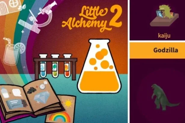 how to make godzilla in little alchemy 2