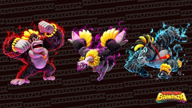 donkey kong bananza transformations