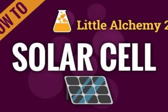 how to make solar cell in little alchemy 2