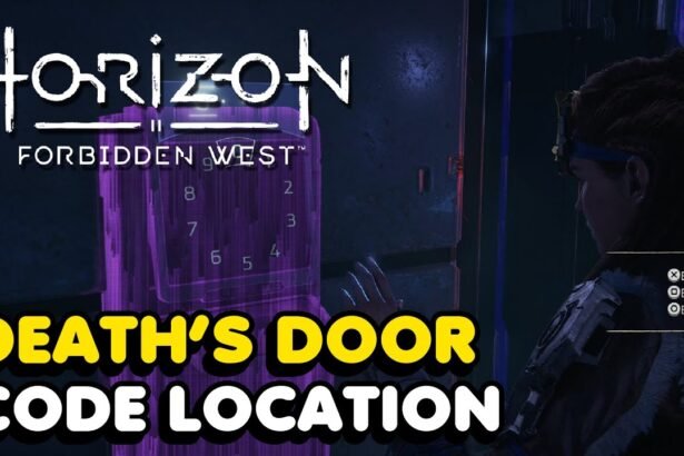 horizon forbidden west death's door code