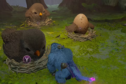 split fiction bird puzzle