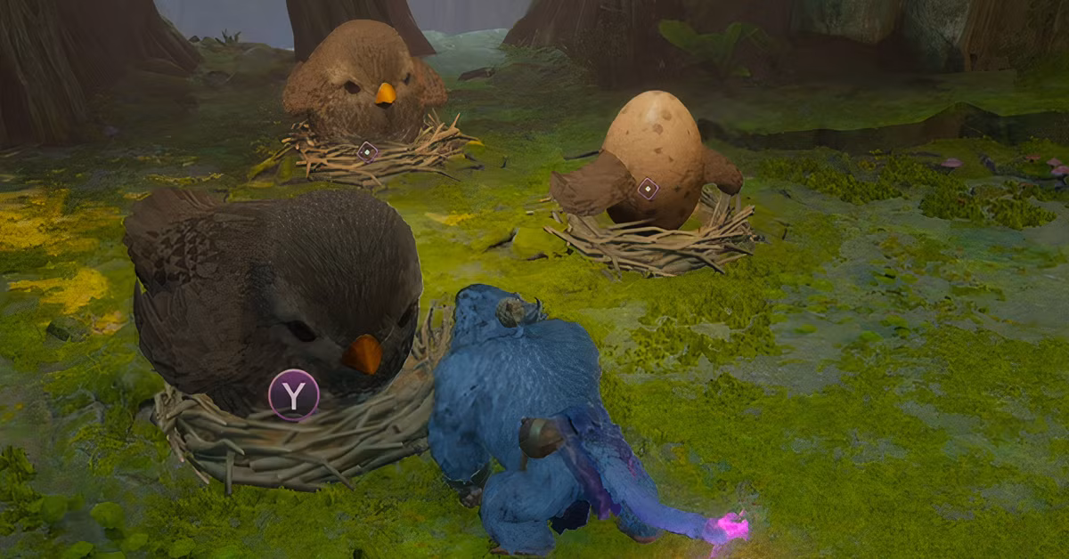 split fiction bird puzzle