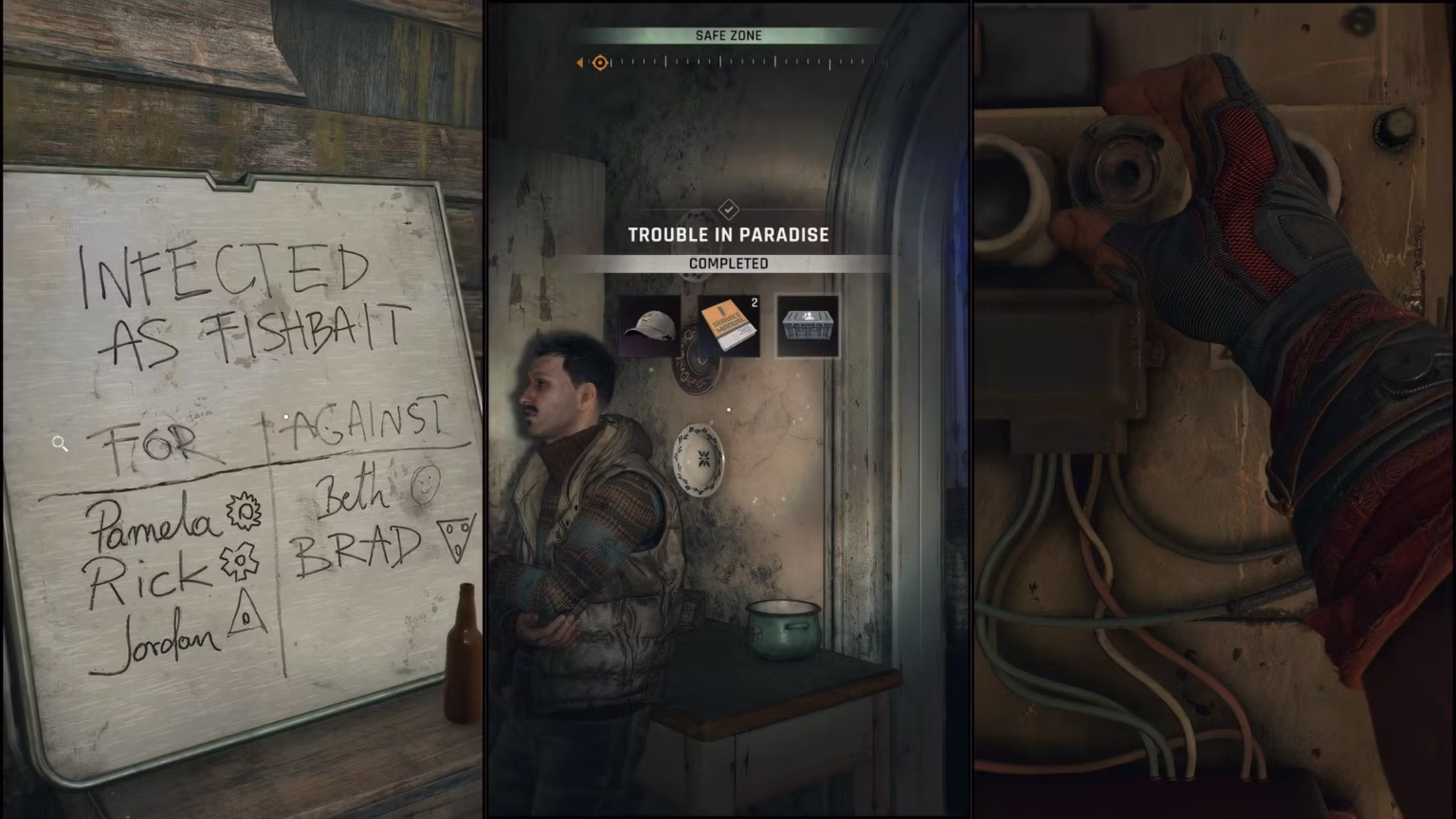 trouble in paradise dying light the beast