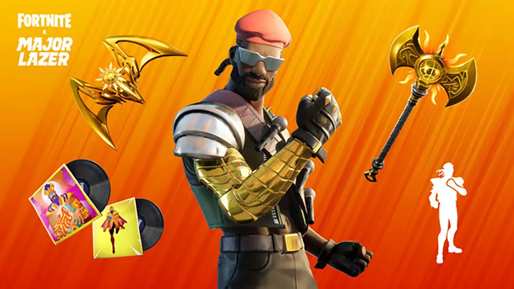 major lazer fortnite